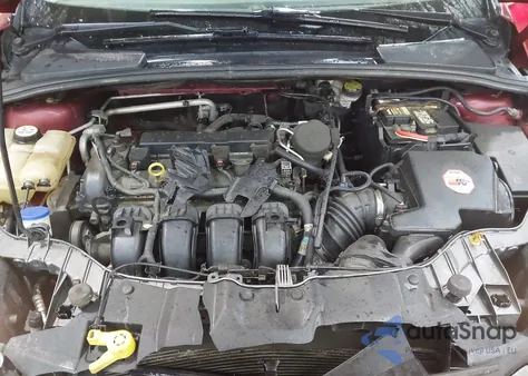 2013 Ford Focus Titanium из США, поврежденный, VIN 1FADP3N2XDL113618